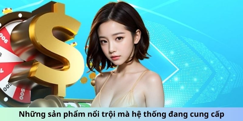 Những sản phẩm nổi trội mà hệ thống đang cung cấp